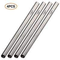 Lixada 4PCS Titanium Drinking Straws 17g Super Light for Outdoor Home Drinking Tube