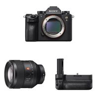 Sony a9 Full Frame Mirrorless Interchangeable-Lens Camera w/ SEL85F14GM Lens & Grip