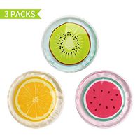 Hilph®Boo Boo Ice Pack for Kids Injuries, 3 Hot Cold Gel Pack for Kids Pain Relief, Reusable Gel Ice Pack Helps Soothing Kids Boo Boos, Wisdom Teeth, Fever, Headaches-4.3 Inch Each