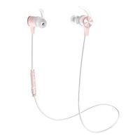 TaoTronics Bluetooth Headphones [2019 Upgrade] Wireless 5.0 Magnetic Earbuds Snug Fit for Sports with CVC 8.0 Built in Mic TT-BH07 (IPX6 Waterproof, aptX Stereo, 9 Hours Playtime) Pink