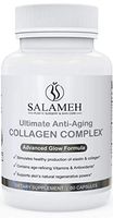 Doctor Salameh Ultimate Anti-Aging Collagen Complex Dietary Supplement Promotes Elastin Production and Cellular Regeneration with Hyaluronic Acid and Peptides (60 Capsules)