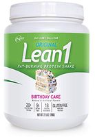 Nutrition 53 Lean 1 Meal Replacement Powder for Weight Loss, Fat Burner, Appetite Control Regular Tub 2500cc Birthday Cake Powder (15 Servings)