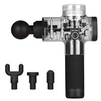 Rybozen Massage Gun Deep Tissue Percussion Muscle Massager with 4 Massage Heads Super Quiet Massage Device