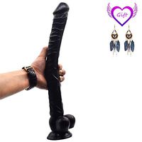 DJKFHIU D'îdL&ő15.7-inch Toy Ladies use a Hands-Free Suction Cup for a Great Day DJKFHIU (Color : Black)