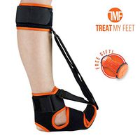 Plantar Fasciitis Night Splint – Breathable, Comfy Plantar Fasciitis Support w/Advanced Stretching Mechanism – Orthotics Support for Achilles Tendonitis, Drop Foot & Pain (Men-9-9.5, Women-10.5-11)