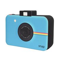 Polaroid Snap Themed Scrapbook Photo Album for Zink 2x3 Photo Paper Projects (Snap, Zip, Z2300, POP) - Blue