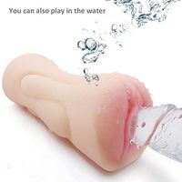 CharmingNight Suitable for Men to Relax Thick and Flexible Ṗ `ôc&kët Ṗ`û&ssÿ Male Stamina Training Tools for Men Waterproof and Easy to Clean
