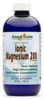 Good State | Liquid Ionic Magnesium 200 (8 oz) | Dietary Supplement | Great For Digestive System | Essential to Help Promote and Maintain Healthy Bone Development | 200 mg per serving | 8 oz bottle