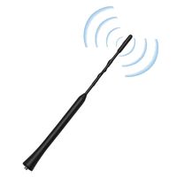 ASOOLL 9" Universal Rubber Roof Mast Whip Car Radio Antenna Aerial FM AM Reception Compatible with 2003-2008 Toyota Corolla Honda Hyundai Infiniti Kia Nissan Dodge