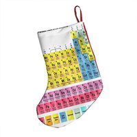 Christmas Decorations Stockings 18" Color Periodic Table - 2015 Stylish Big Xmas Socks for Home Decor