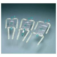 LEG BAG W/LATEX STRAP MED BARD Size: 19 OZ