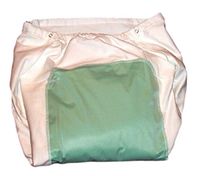 Reusable Washable Adult Diaper with Snaps (X Large)