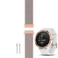 C2D JOY Compatible with Garmin Vivoactive 3 (Music) and Vivomove (HR) Replacement Band with Custom Quick Release Spring Bar, Sport Mesh Strap Nylon Weave Watchband for Sports - 12#, M (6.1-8.5 in.)