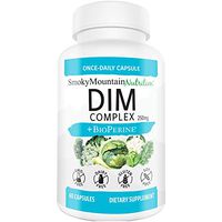 DIM Supplement 250mg Plus BioPerine, Broccoli Sprouts Seed, Dong Quai, Vitamin D, Organic Alfalfa & Broccoli. Menopause, Hormone Balance, Hormonal Acne, PCOS