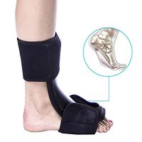 Dorsal Night Splint | Plantar Fasciitis Pain Relief, Healsmile Foot Drop Brace for Sleeping, and Achilles Tendon Stretcher Boot for Nighttime Ankle Dorsiflexion (S/M)