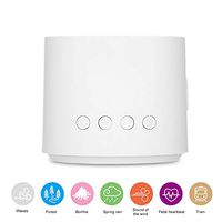 Lucky star ZLY White Smart Sleep Machine, Noise Therapy, Sound Machine, Soothing Sound,with 26 Soothing Natural Sounds,Sleep Assistant,Physiotherapy Tool for Insomnia