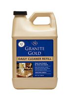 Granite Gold Daily Cleaner Refill - Streak-Free Granite Cleaner and Stone Cleaning Formula, Made In The USA - 64 Ounces