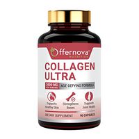 Collagen Ultra Hydrolyzed Collagen Supplements - 3000mg Anti Aging Bovine Collagen Peptides for Healthy Joints, Bones, Hair and Skin. Pastilla de Colageno Hidrolizado, 90 Capsules