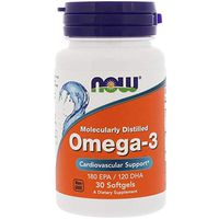 Now Foods Omega-3 1000 mg (100 softgels) ( Multi-Pack)
