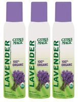 Organic 3.5 oz. Lavender Eucalyptus Odor Eliminating Air Freshener Spray (3-Pack)
