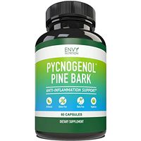 Pycnogenol Pine Bark Supplement - Anti-Inflammation Support for Circulatory Health, Mental Function and Vision Health - 60 Capsules.