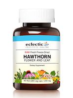 Eclectic Hawthorn Flower & Leaf Freeze Dried Vegetables with Glass, Blue, 90 Count