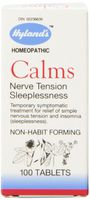 Hyland's Calms Nerve Tension Sleeplessness, 100 - 4 gr. Tablets (Pack of 3)