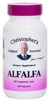 Single Herb Alfalfa - 100 vcaps,(Dr. Christopher's Original Formulas)