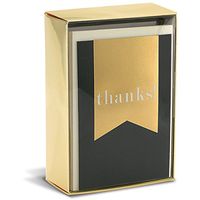 Banner Thanks Boxed Cards