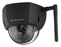 Amcrest ProHD Outdoor 2 Megapixel WiFi Vandal Dome IP Security Camera - IP67 Weatherproof, 2MP (1920 TVL), IP2M-851B (Black)