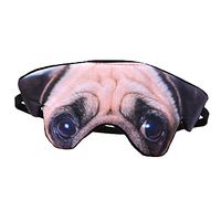 BUYITNOW 3D Animal Eye Mask Adjustable Sleeping Blindfold for Kids Girls Adult for Yoga Traveling Sleeping Party