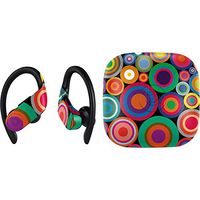 Skinit Decal Audio Skin for PowerBeats Pro - Officially Licensed Originally Designed Psychedelic Circles Design