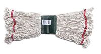 Rubbermaid Web Foot Looped-end Wet Mop Head, Cotton/synthetic, Medium Size, B...