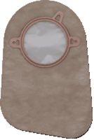 Hollister New Image Two-Piece Closed-End Pouch with Integrated AF300 Filter and Two Sided ComfortWear Panel 2-1/4" Flang