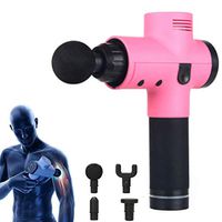 Aksop Handheld Personal Muscle Massage Gun, Deep Tissue Massager, Powerful Cordless Percussion Massage Gun, Portable Massage Device with 4 Massage Heads,Featuring Quiet Glide Technology