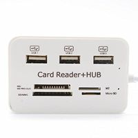 Multi Micro USB Hub 2.0 OTG Combo USB Splitter SD TF Card Reader Extension Port Hubs WH Cable Adapter For Computer Smart Phone