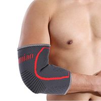 Liquor Silicone Non-Slip Elbow Brace Sports Elbow Pad for Sports Running Athletics Pain Relief Injury Recovery