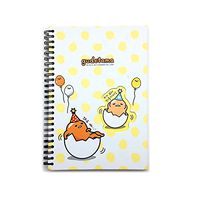 Sanrio Gudetama Lazy Egg Hard Cover Lined Notebook Note Pad 1pc (White)