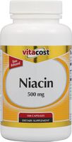 Vitacost Time Release Niacin - 500 mg - 100 Capsules