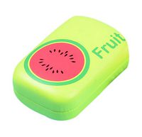 Myopic Contact Lens Case Colored Lenses Case Cartoon Care Storage Box Watermelon