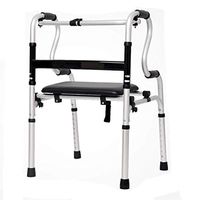 CHAIR Medical Rehab Chair, Wheelchair,Lightweight Folding Adjustable Elderly Walker, Elderly Walker Walker Armrest Walker Walker,A,a