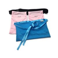 Yesito mastectomy drainage pouch and Shower pouch for Post Mastectomy Support (pink)