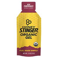 Honey Stinger Organic Energy Gel, Acai Pomegranate, Sports Nutrition, 1.1 Ounce (Pack of 24)