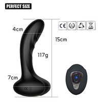 Handheld Waterproof Electric Massager for Male P-rostate Massager with 9 Modes,Rechargeable Portable Virbrating Stimulator