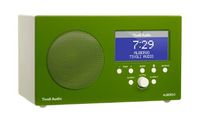 Tivoli Audio Albergo Clock Radio with Bluetooth, Gloss Green/White