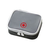 kebyy First Aid Medicine Storage Bag Emergency Medical Kit Survival Wrap Gear Hunt Travel Bag Gray