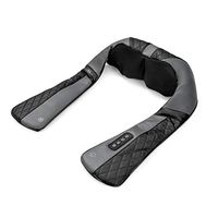 AccuMed Shiatsu Neck and Back Massager with Heat, Deep Kneading Massage for Back, Neck, Shoulders, Abs and Legs - Deep Tissue, Muscle Pain Relief - Office, Home & Car (ACM668-B)