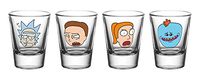 Gb Eye Ltd Rick And Morty, Faces, Shot Glasses, Various