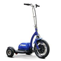 EW-18 Ewheels Stand and Ride Scooter Color: Blue