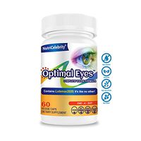 Nutricelebrity Lutein and Zeaxanthin Supplements - Eye Vitamins Lutemax 2020 Support Dry Eye and Night Vision 60 Caps (1 Per Day) Dietary Supplement
